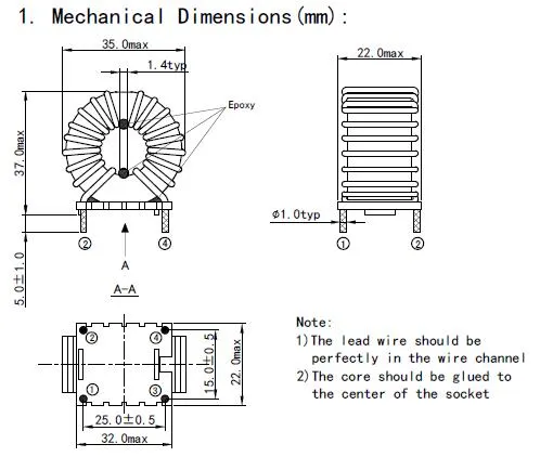Ikp Electronics Vertical Common Mode Choke, κορυφαίος κατασκευαστής επαγωγών στην Κίνα