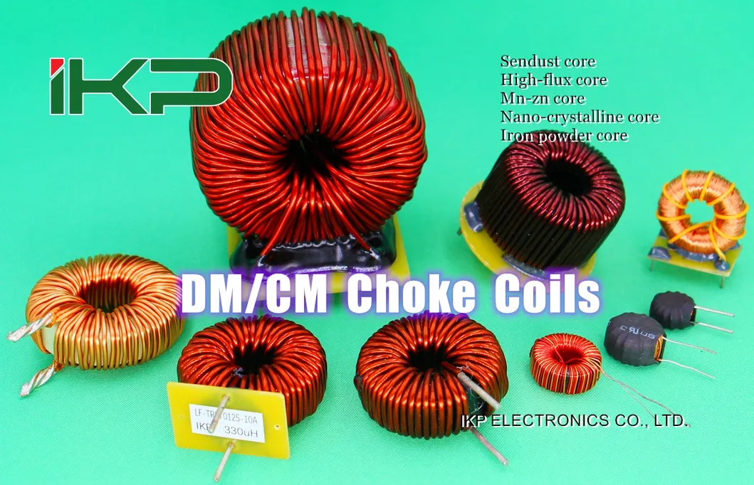 Διαφορετικές προδιαγραφές V/H/SMD DC/DC DC/AC Inverter Type Ferrite Air Core Common Mode Copper Wire Induction Indoctor Power Choke EMC Toroidal Mode Coils