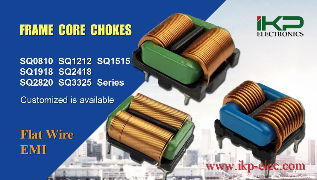 Υψηλής συχνότητας EMI/EMC Ikp Square Core Common Mode Choke Inductors