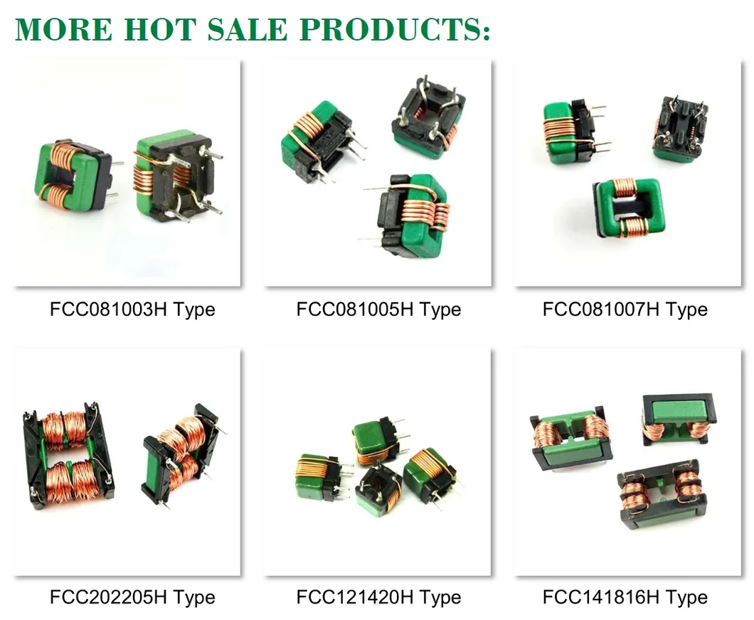 Δυναμικό εναλλασσόμενου ρεύματος (AC Power Common Mode Choke Line Filter Inductor) με πυρήνα σχήματος (2.3A, 10mH)