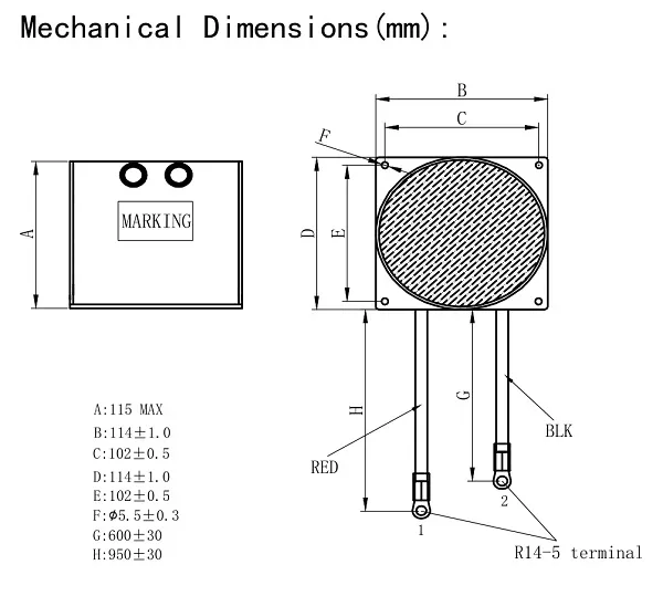 Επαγωγιμότητα από εποξυδερμίδα Ikp 3 φάσης Common Mode Choke Coil