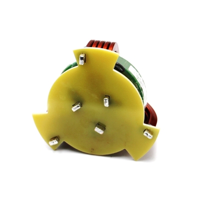 Toroidal  Core Storage Output Three-Phase Power Choke with Flat Wire Vertical Winding