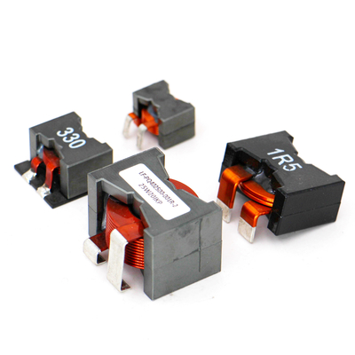Custom Flat Wire Wound Magnetic Shielded SMD PFC Choke Coil Inductors