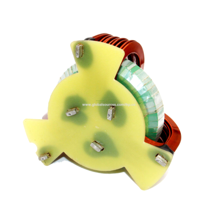 Toroidal Ferrite Core Storage Output 3-Phase Power Choke with Flat Wire Vertical Winding
