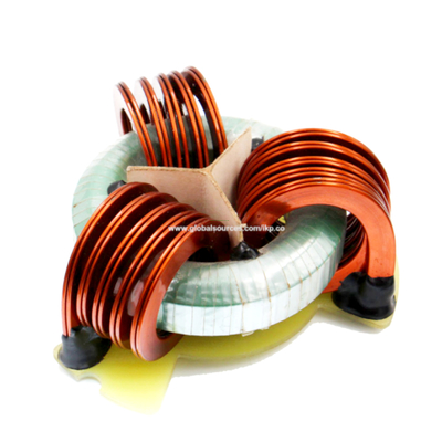 Toroidal Ferrite Core Storage Output 3-Phase Power Choke with Flat Wire Vertical Winding