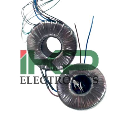200*120mm Outside Dimension D*H 64℃ Temp. Rise Toroidal Transformer for Audio