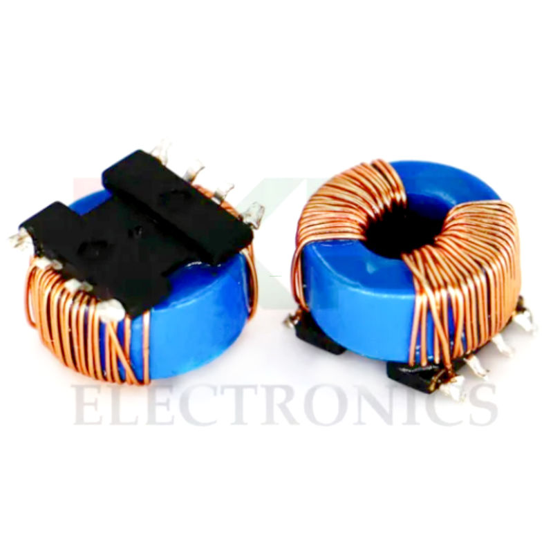 SMD Type EMC Common Mode Filter Inductor with Nanocrystalline Core and Rated Current 0.9A Max